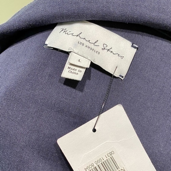 MICHAEL STARS | Twill Cropped Jacket - Picture 8 of 8